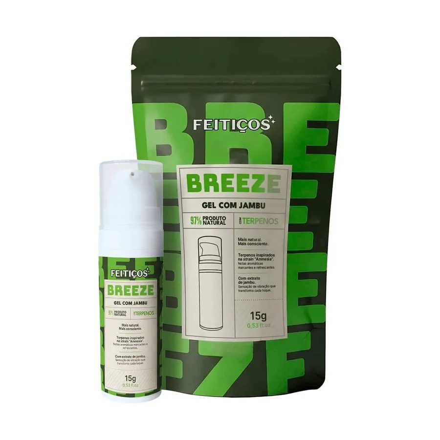 Breeze Excitante em Gel com Jambu e Terpenos 15g