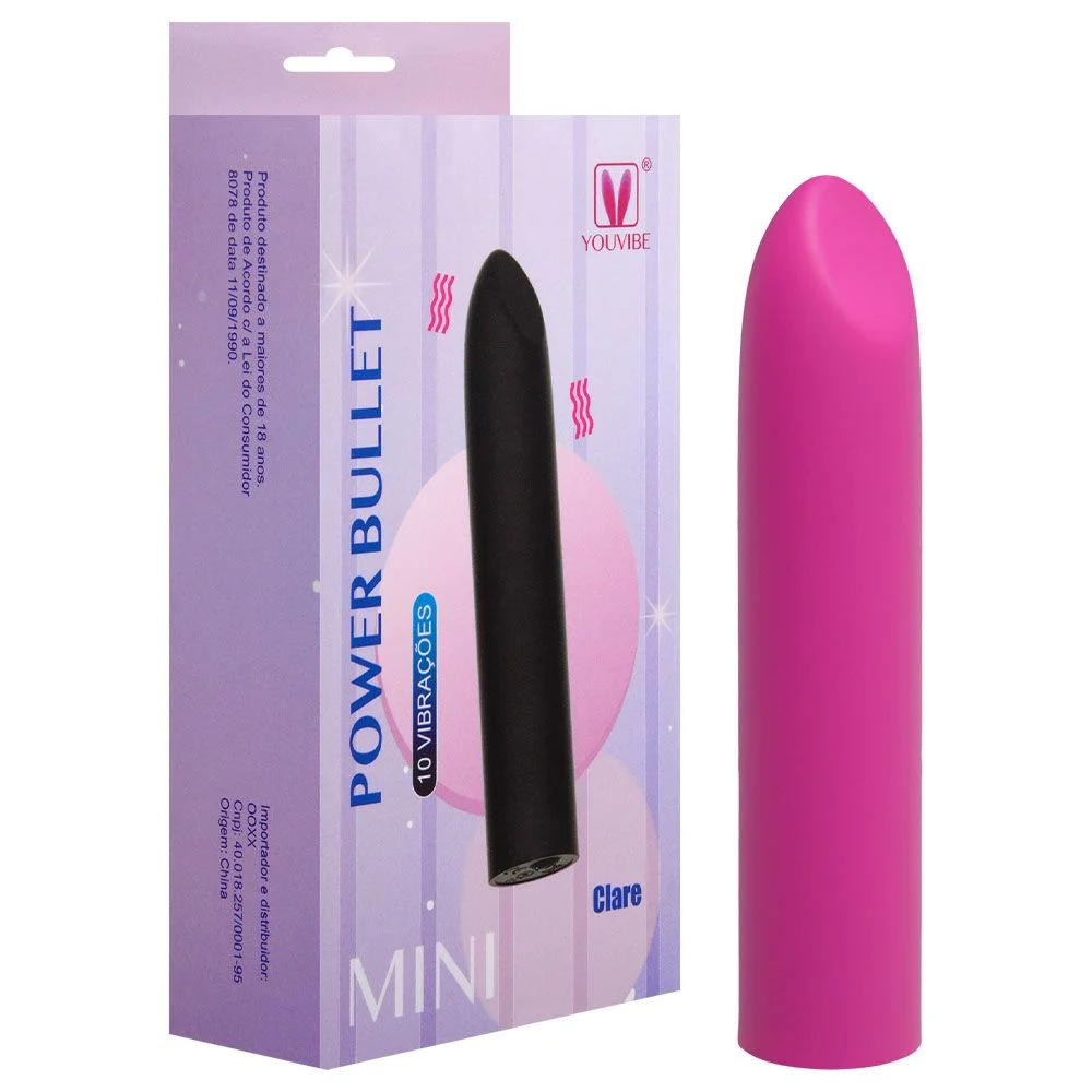 Capsula Bullet 10 modos Recarregável