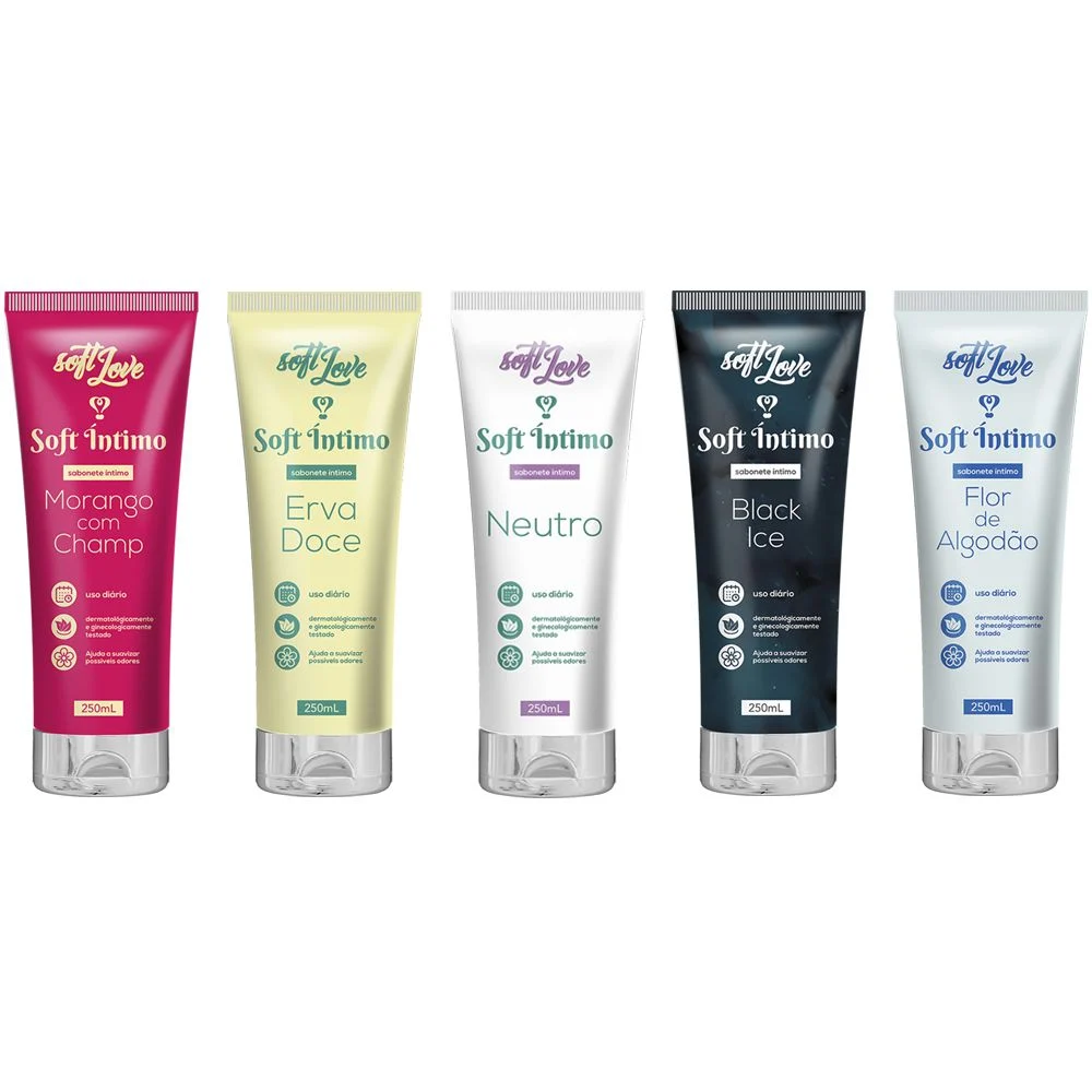 Sabonete Íntimo Soft 250 ml